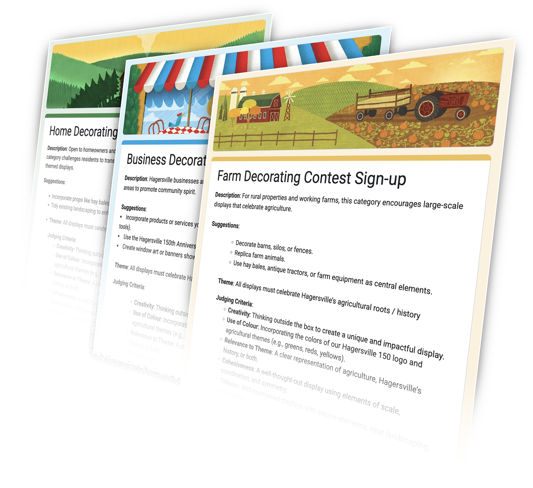 Contest Forms